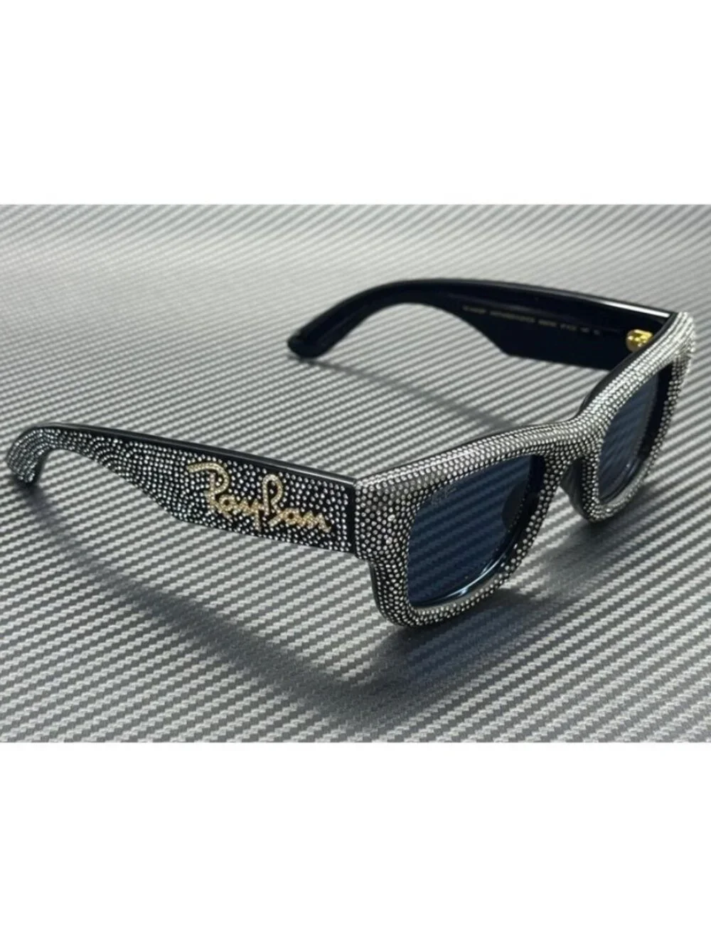 New Ray-Ban Men Black Sunglasses 47-23-145